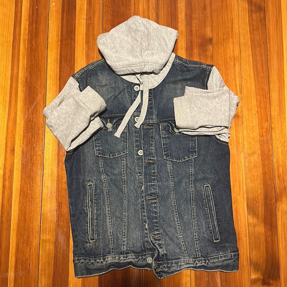 Blue denim jacket
